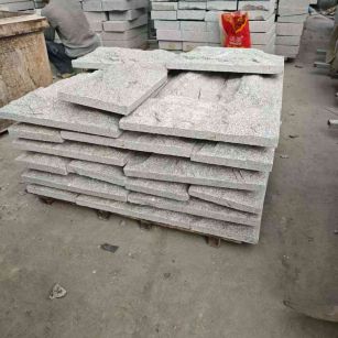 揭阳芝麻白蘑菇石，自然面