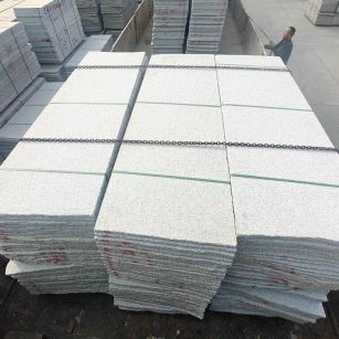 揭阳芝麻白毛板，石材毛板