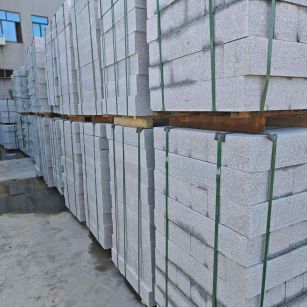 揭阳芝麻白路牙石，路侧石