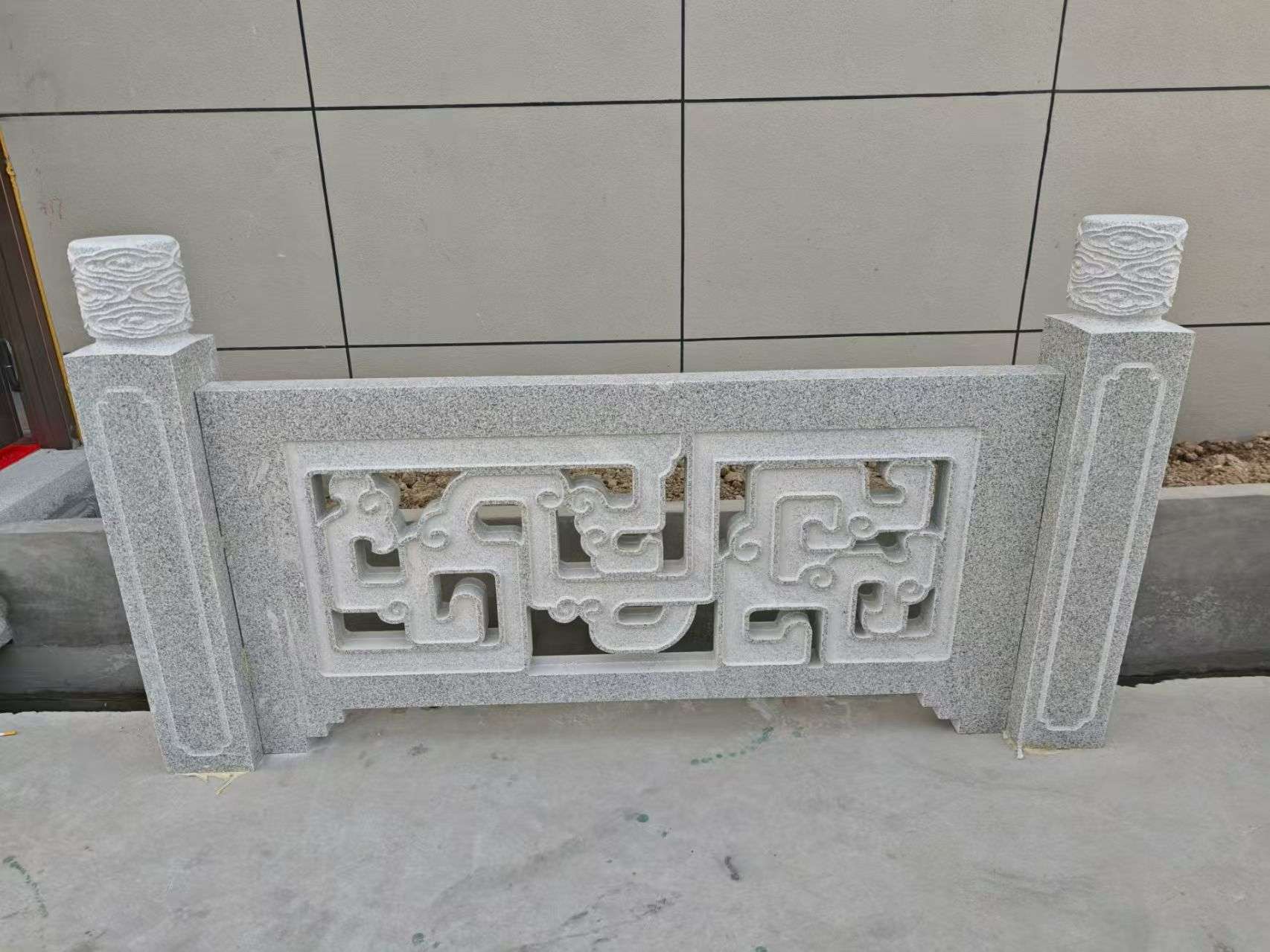 揭阳芝麻白河道栏杆 桥栏杆